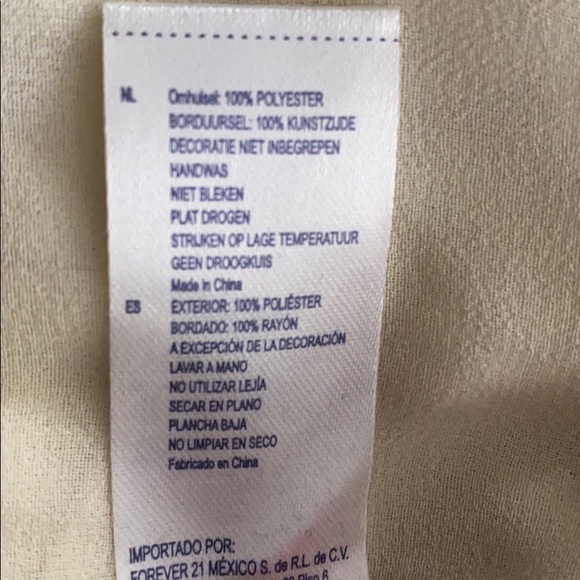 Forever 21 Sherri Boho Blouse. - Picture 6 of 6